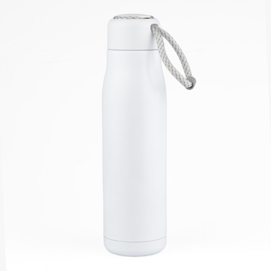 Botella Acero Doble Pared 5502 600ml Blanco