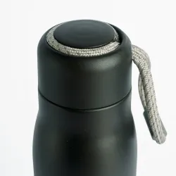 Botella Acero Doble Pared 5502 600ml Negro