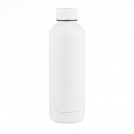 Botella Doble Pared Engomado 500ml Blanco