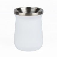 Mate Acero Camionero Blanco