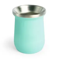 Mate Acero Camionero 260ml Turquesa