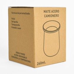 Mate Acero Camionero 260ml Turquesa Mate Acero Camionero 260ml Turquesa