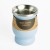 Mate Acero Clasico 240 ml Celeste
