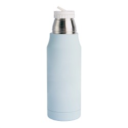 Termo de Acero Doble Pared 750ml 031 Celeste