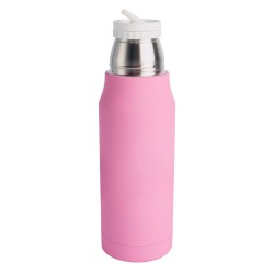 Termo de Acero Doble Pared 750ml 031 Rosado