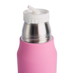 Termo de Acero Doble Pared 750ml 031 Rosado
