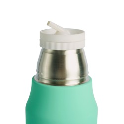Termo de Acero Doble Pared 750ml 031 Verde Claro