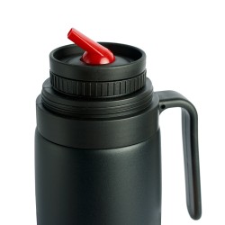 Termo de Acero Doble Pared 1000ml 032 Negro