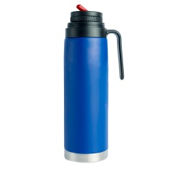 Termo de Acero Doble Pared 1000ml 032 Azul