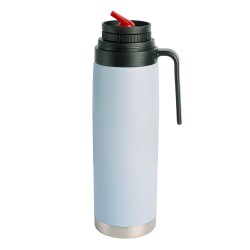 Termo de Acero Doble Pared 1000ml 032 Celeste