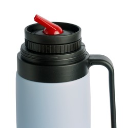 Termo de Acero Doble Pared 1000ml 032 Celeste