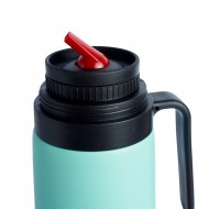 Termo de Acero Doble Pared 1000ml 032 Turquesa