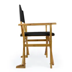 Silla Director Negra Juego x2