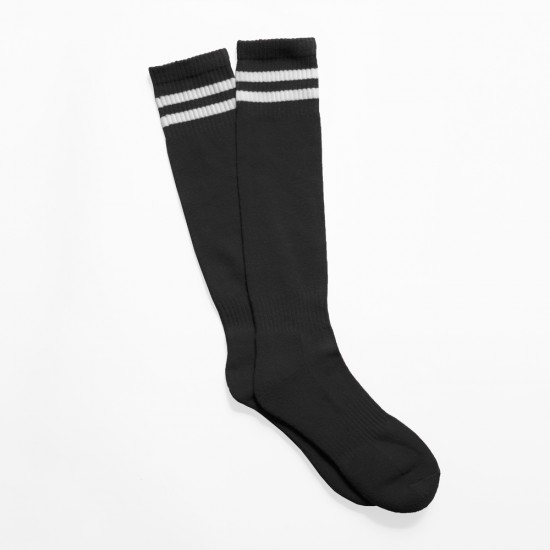 Medias Futbol PRO negro/blanco