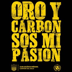 Camiseta Peñarol Oro y Carbón Camiseta Peñarol Oro y Carbón