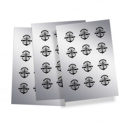 Bopp Autoadhesivo Plata Inkjet A4x10 Bopp Autoadhesivo Plata Inkjet A4x10