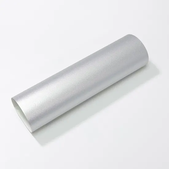 Vinilo Adhesivo Shimmer 5 Hojas 30x30cm Plateado Vinilo Adhesivo Shimmer 5 Hojas 30x30cm Plateado