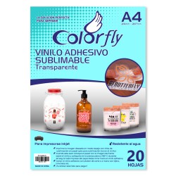 Vinilo Adhesivo Sublimable Transparente
