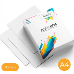 Hoja Vinilo Adhesivo Sublimable A4 Blanco