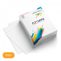 Vinilo Autoad Blanco Mate Inkjet A4x100