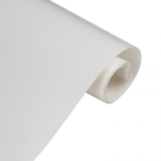 Vinilo Termotransferible Flock Blanco 50x100 cm Vinilo Termotransferible Flock Blanco 50x100 cm