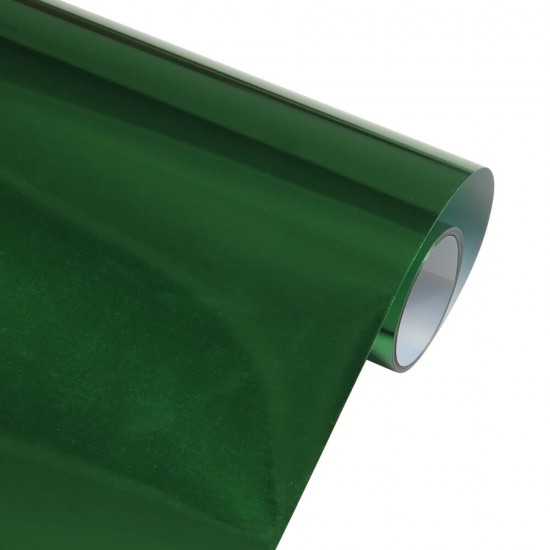 Vinilo Termotransferible Metalico Verde 50x100 cm Vinilo Termotransferible Metalico Verde 50x100 cm