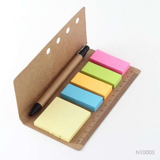 Kit Post-it Lapicera eco 5 Unidades