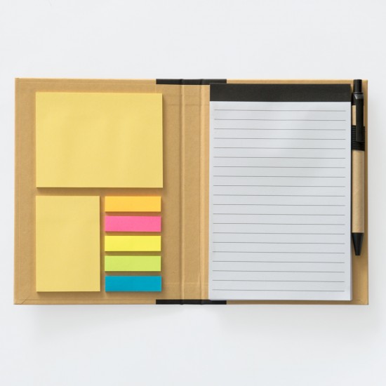 Kit Block Libreta Post-it Lapicera 5 Unidades Kit Block Libreta Post-it Lapicera 5 Unidades