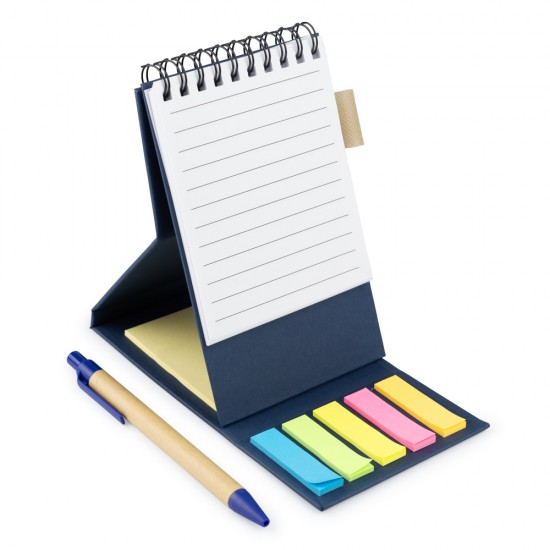 Libreta Craft Post-it Lapicera 70 Hojas Azul 5 Unidades