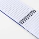 Libreta Lapicera Elastico 5 Unidades Azul Libreta Lapicera Elastico 5 Unidades Azul
