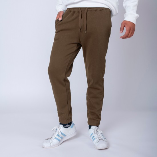 Pantalon Felpa Unisex Marron