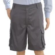 Bermuda Cargo Industrial Gris