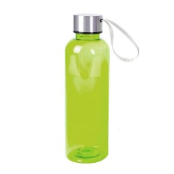 Botella Deportiva Transparente 500ml Verde