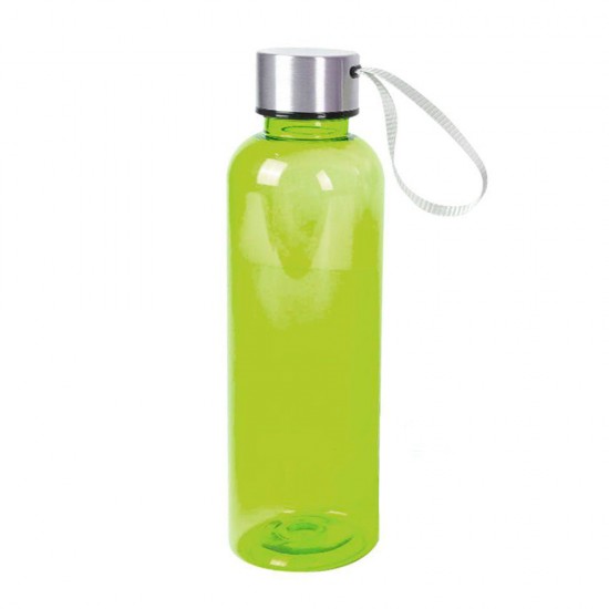 Botella Deportiva Transparente 500ml Verde Botella Deportiva Transparente 500ml Verde