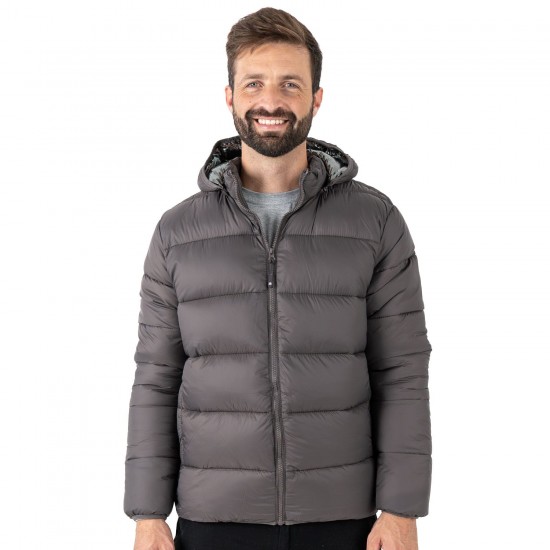 Campera Inflada AE Omniheat Gris Campera Inflada AE Omniheat Gris