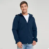 Campera Adulto Neopreno Con Capucha Azul