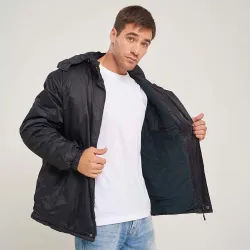 Campera Nylon Polar Everest Negro