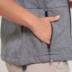 Chaleco Dama Neopreno Gris Melange