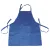 Delantal Liso sin Bolsillo Azul Francia