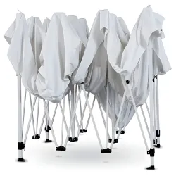 Gazebo Plegable 3X3 Filtro UV 50+ Blanco