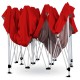 Gazebo Plegable 3X3 Filtro UV 50+ Rojo Gazebo Plegable 3X3 Filtro UV 50+ Rojo