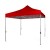Gazebo Plegable 3X3 Filtro UV 50+ Rojo