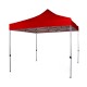 Gazebo Plegable 3X3 Filtro UV 50+ Rojo Gazebo Plegable 3X3 Filtro UV 50+ Rojo