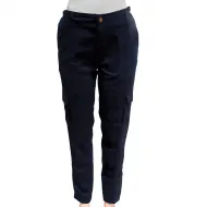Pantalón Cargo Dama Azul