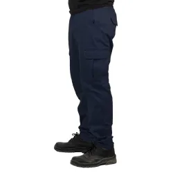 Pantalón Cargo Flex Azul Marino