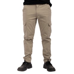 Pantalón Cargo Flex Beige Pantalón Cargo Flex Beige
