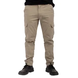 Pantalón Cargo Flex Beige