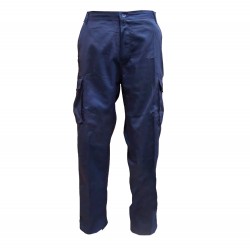 Pantalón Cargo Industrial Azul Pantalón Cargo Industrial Azul