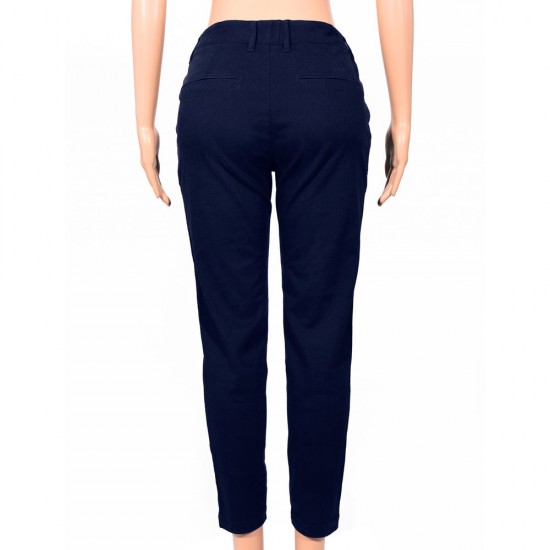 Pantalon Urbano Dama Azul Pantalon Urbano Dama Azul