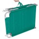 Reposera Plegable con almohada Turquesa-Aluminio